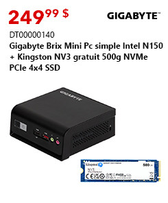 https://www.canadacomputers.com/qc/barebones-mini-pcs/281571/gigabyte-brix-barebones-mini-pc-intel-n150-free-kingston-nv3-500g-nvme-pcie-4x4-ssd.html